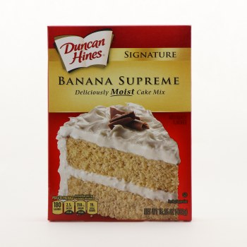 Banana Supreme Flavored Cake Mix, Banana Supreme - 644209410859