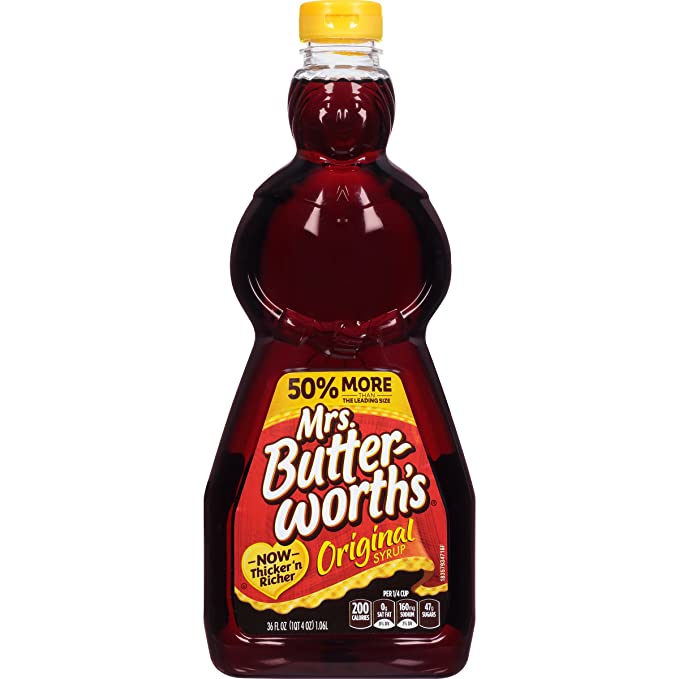  Mrs. Butterworth's Original Syrup, 36 oz  - 644209793471