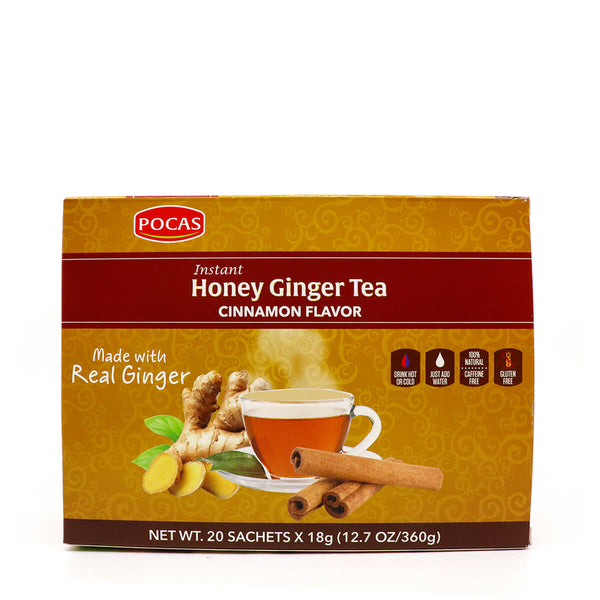 Cinnamon Flavor Instant Honey Ginger Tea, Cinnamon - 645789439766