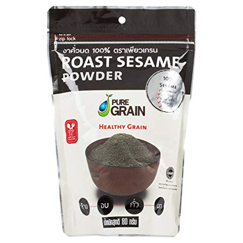Pure Grain, Roast Sesame Powder 80g - 648275961383
