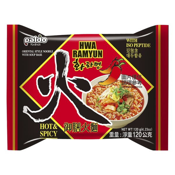 Instant Hwa Ramyun Noodles - Paldo - 648436100422