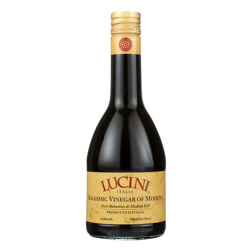 Lucini Italia Select Balsamic Vinegar Of Modena Igp - Case Of 6 - 16.9 Fl Oz. - 648505302559