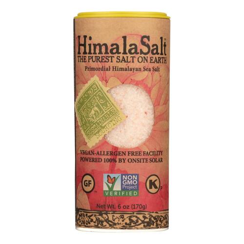 HIMALA SALT: Primordial Himalayan Sea Salt Fine Grain Shaker, 6 oz - 0649241838135