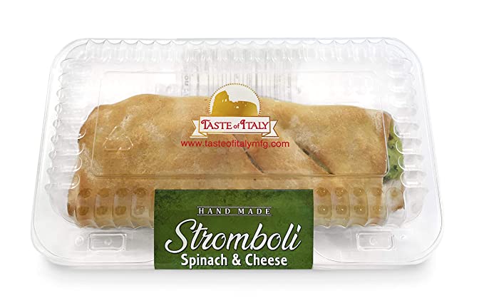  Taste of Italy Spinach & Cheese Stromboli, 6 oz FROZEN  - 651473167044
