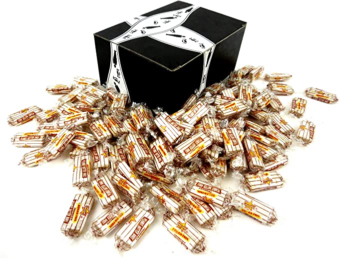 Atkinson's Sugar Free Peanut Butter Bars, 2 lb Bag in a BlackTie Box - 651818924837