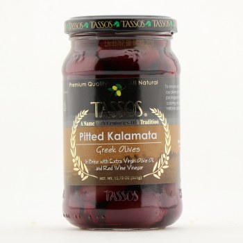 Tassos, pitted kalamata greek olives - 0652878003425