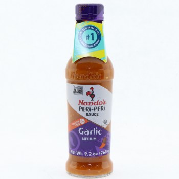 Medium garlic peri-peri sauce - 0655273001256