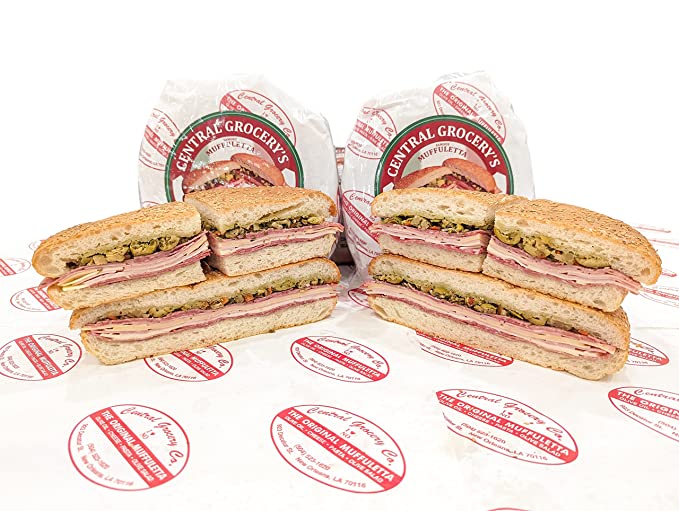  Central Grocery’s Original Muffuletta Sandwich 2 Pack (Serves 6-8)  - 655360519077