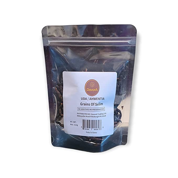 Grains Of Selim/ Uda Seed/ Ahwentia/ Hwentia Spice From Ghana 4 ounces - 655364995808
