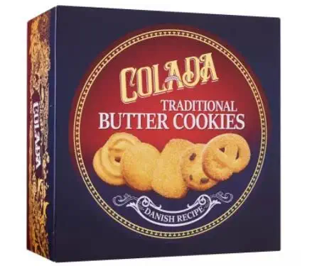 Colada Traditional Butter Cookies 448g - Tasty and Traditional Butter Cookies are suit the gathering with family and friends. - 655479039459