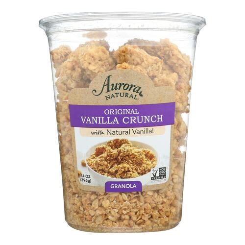 Aurora Natural Products - Vanilla Crunch Granola - Case Of 12 - 14 Oz. - 0655852000267
