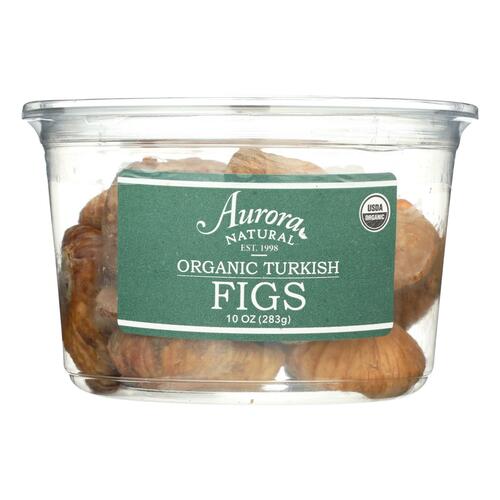 Aurora Natural Products - Organic Turkish Figs - Case Of 12 - 10 Oz. - 0655852003107