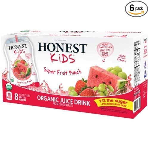 Honest - Honest Kids Organic Juice Drink Super Fruit Punch (Pack of 6)6 - 657622111753