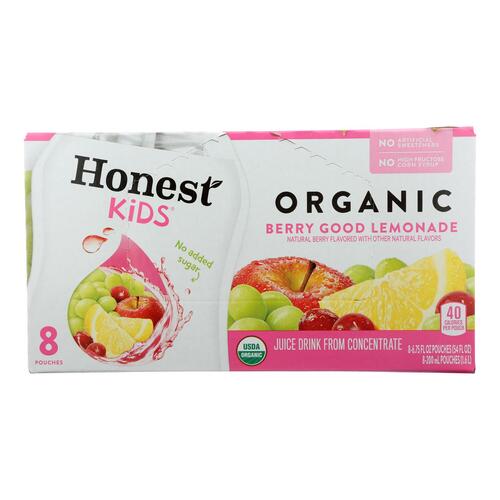 Honest Kids Honest Kids Berry Good Lemon - Berry Good Lemon - Case Of 4 - 6.75 Fl Oz. - 657622419835