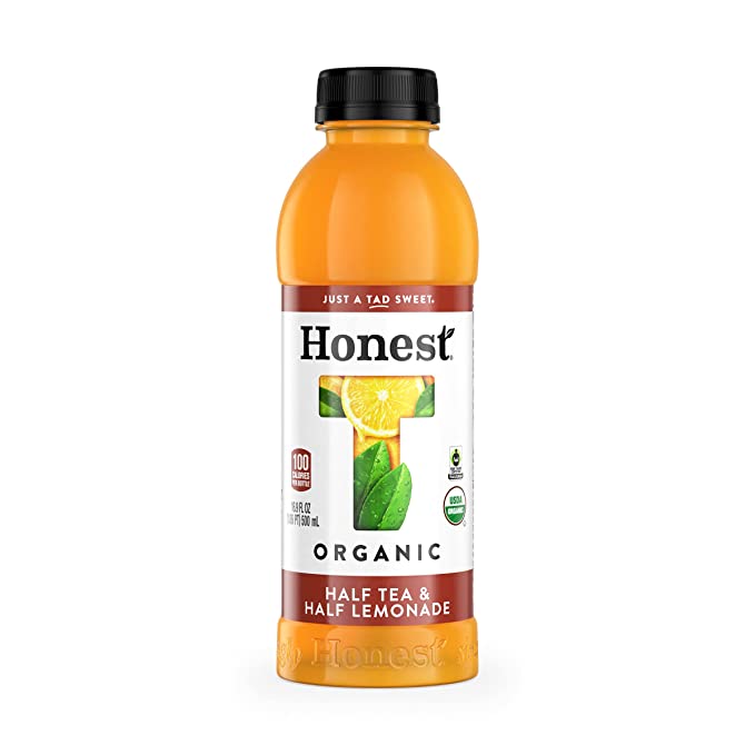 Honest Tea Organic Fair Trade Half Tea & Half Lemonade Gluten Free, 16.9 fl oz - 657622531551