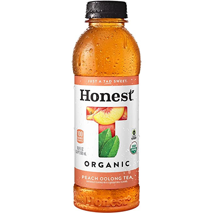 Honest Tea, Organic Peach Oolong Tea, 16.9 Fl Oz - 657622730855