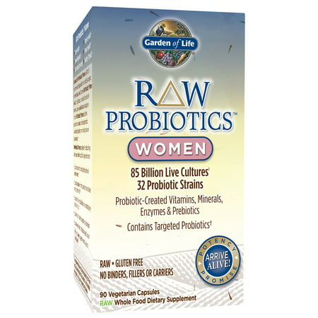 Garden of Life - RAW Probiotics Women - 90 Vegetarian Capsules - 658010115674