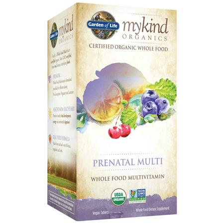 Garden of Life mykind Organics Prenatal Multi 180 Tablets - 658010117715