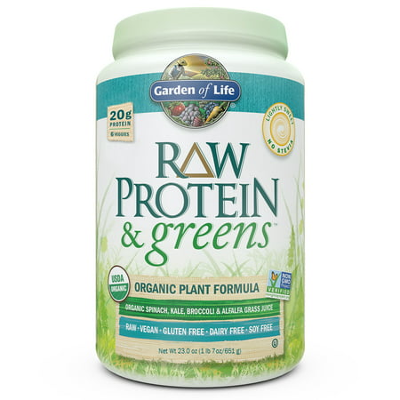 Raw Organic Protein & Greens Plant Formula - 658010118682