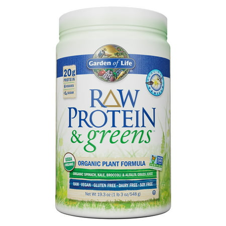Raw Organic Protein & Greens Plant Formula - 658010118705