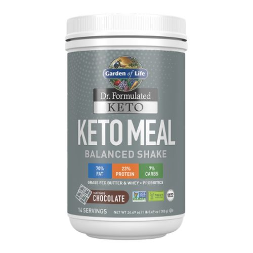 Chocolate Dr. Formulated Keto Meal Balanced Shake, Chocolate - 658010124485