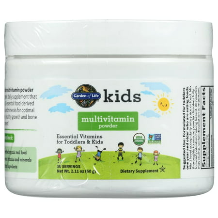 Garden of Life - Kids Multivitamin Powder - 2.11 oz. - 658010125253