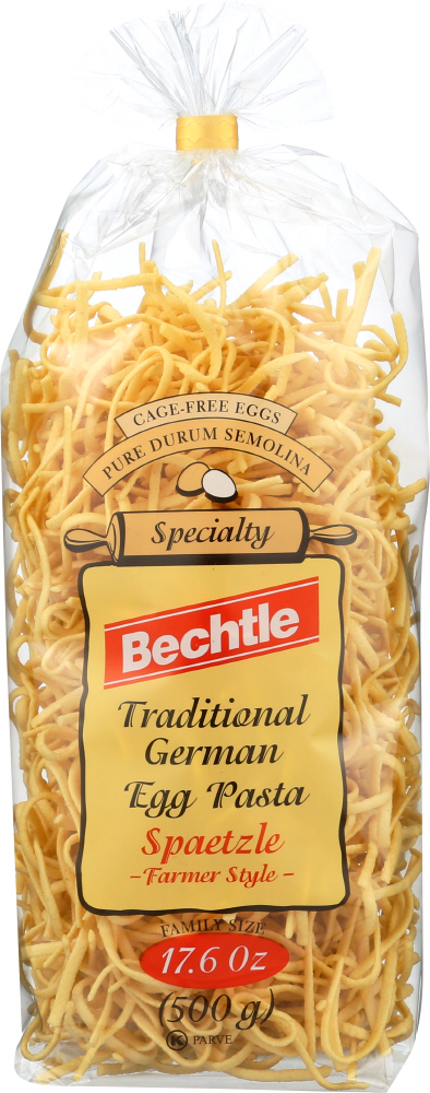 Bechtle Egg Noodles - Spaetzle - Case Of 12 - 17.6 Oz - 0658842652040