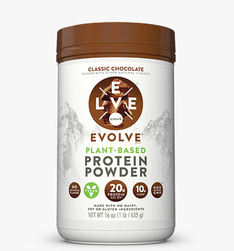 EVOLVE: Protein Powder Classic Chocolate, 1 lb - 0660726003022
