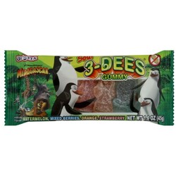 Au some Candies 3-Dees Gummy - 660973124044