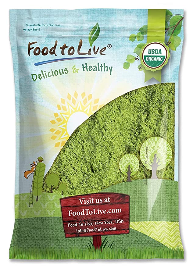 Organic Moringa Leaf Powder, 4 Pounds - Non-GMO, Kosher, Raw, Vegan, Bulk, Ground Moringa Oleifera Leaf, Sun-Dried, Great for Drinks, Teas and Smoothies  - 661094953216
