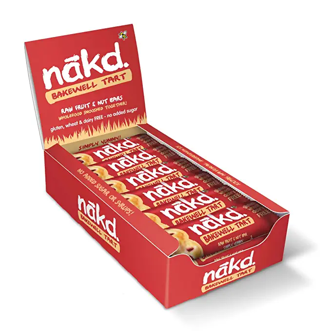NÄÂkd - Bakewell Tart Bar - 35g (Case of 18) by Eat Nakd - 190283177688