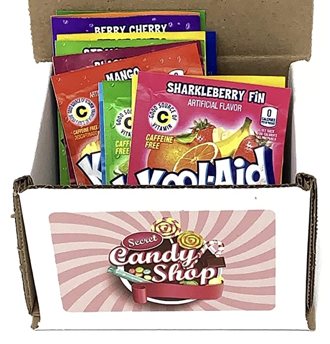 Kool-Aid Drink Mix Packets Variety Pack of 12 Flavors (1 of each flavor, Total of 12) - 664213689195