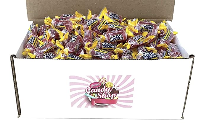 Jolly Rancher Hard Candy in Box, 200 candies (Individually Wrapped) (Cherry) - 664213695653