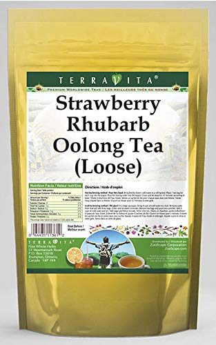  Strawberry Rhubarb Oolong Tea (Loose) (8 oz, ZIN - 664435395799