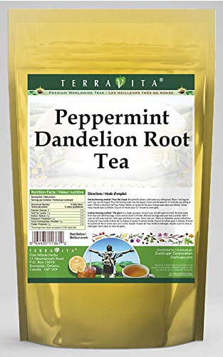 Peppermint Dandelion Root Tea (50 tea bags, ZIN - 664435559474