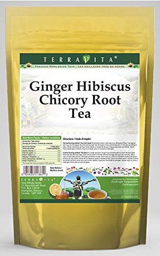  Ginger Hibiscus Chicory Root Tea (25 tea bags, ZIN - 664435682745