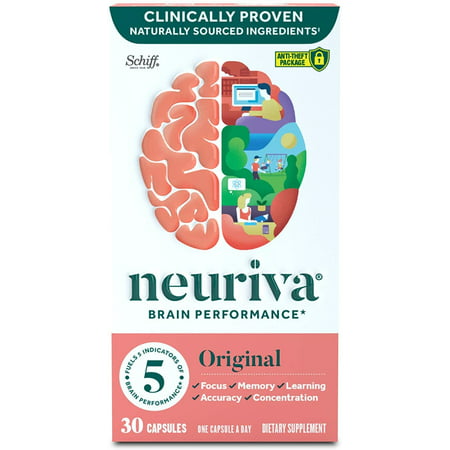 Neuriva Brain Performance Original Capsules 30 Count - 665355620176