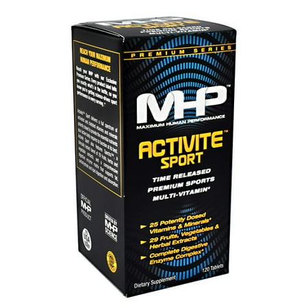 MHP Activite Sport 120 Tablets - 666222007984