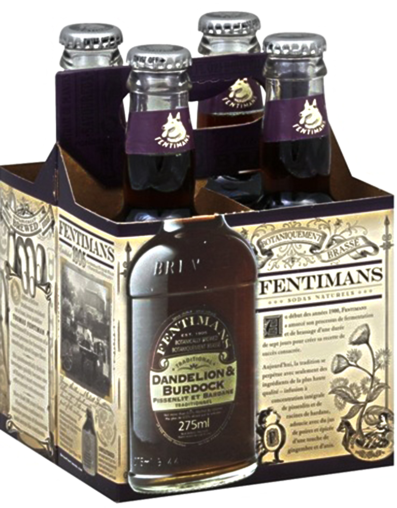 Fentimans, Dandelion & Burdock Drink With Ginger Extract - 667450001140