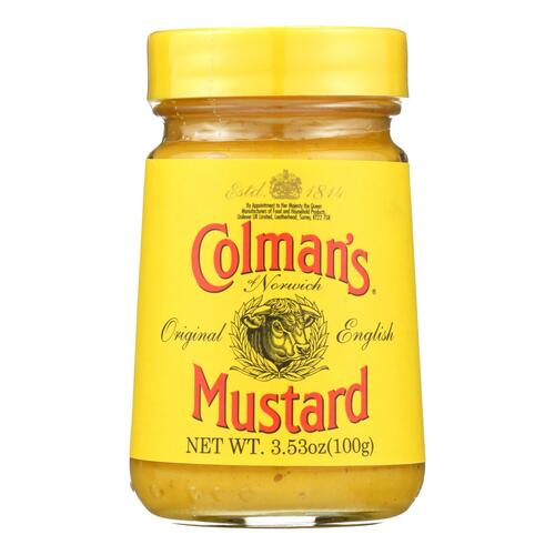 COLMANS: Original English Mustard, 3.53 oz - 0667803000059