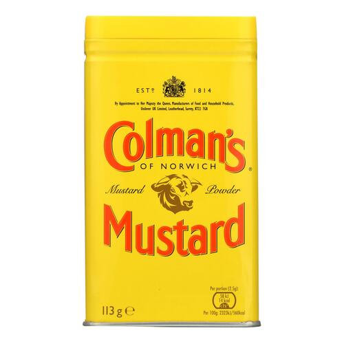 COLMANS: Dry Mustard, 4 oz - 0667803000752