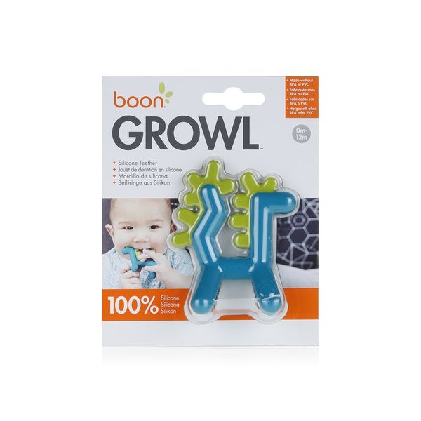 Boon Growl Dragon silicone teether 0-12 months - Waitrose UAE & Partners - 669028111688