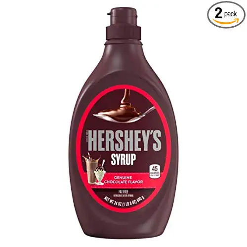  HERSHEY'S Chocolate Syrup 24 oz (Pack of 2)  - 670013134179