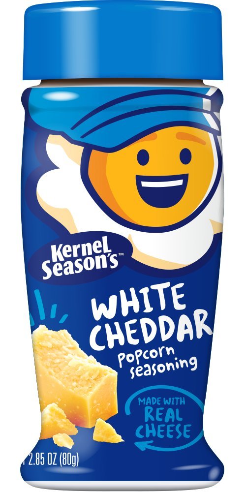 KERNEL SEASONS: Popcorn Seasoning White Cheddar, 2.85 Oz - 0670171112330