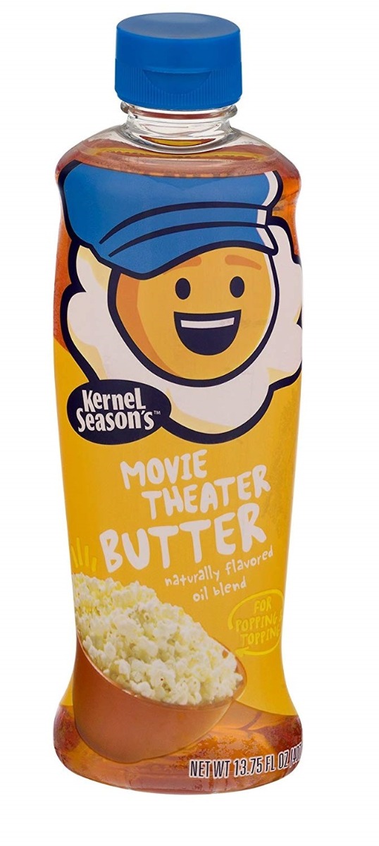 KERNEL SEASONS: Movie Theater Butter Popcorn Popping & Topping Oil, 13.75 oz - 0670171881403