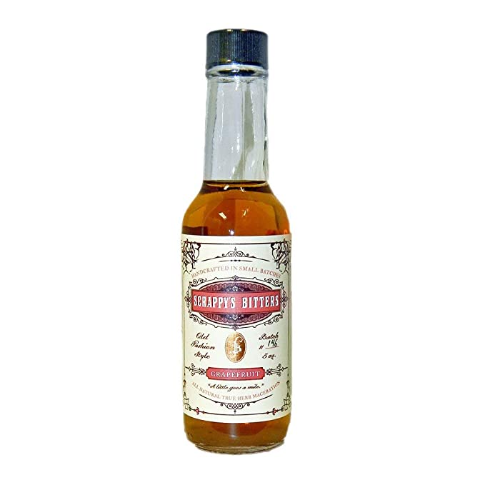  Scrappy's Bitters - Grapefruit, 5 ounces - Organic Ingredients, Finest Herbs an Zests, No Extracts, Artificial Flavors, Chemicals or Dyes. Made in the USA  - 670541839706