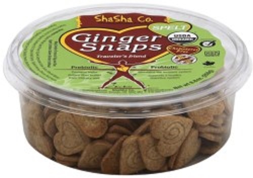 Shasha Co, Traveler'S Friend, Ginger Snaps Spelt - 671372602200