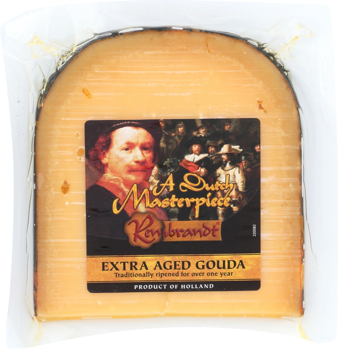 A Dutch Masterpiece, Rembrandt, Extra Aged Gouda Cheese - pink