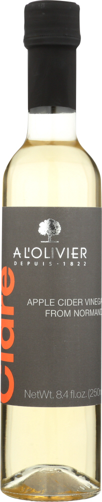 A LOLIVIER: Vinegar Apple Cider Normandy, 8.4 fo - 0672917034050