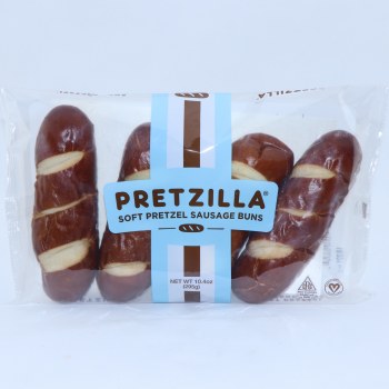 Soft Pretzel Sausage Buns - 0673316036584